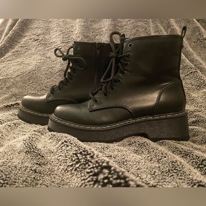 Madden NYC combat boots